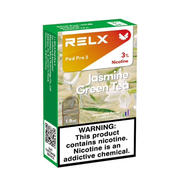 RELX悅刻六代煙彈-Relx6代菸彈-茉莉綠茶-實拍圖