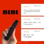 韓國爆款 MEME 7000口拋棄式電子煙|16款口味選擇·油電同顯·台灣現貨：圖片 4
