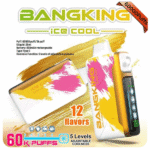【王嘉爾同款】Bangking 60K 拋棄式電子煙｜五檔冰感調節｜60K 口數體驗：圖片 2