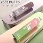 XIAOKE 梟客 7500口 拋棄式電子煙｜發光設計｜一次性霧化棒：圖片 2